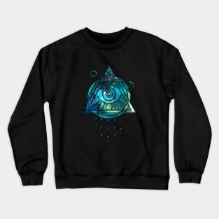 Sacred Geometry Cosmos Wicca Spiritual Crewneck Sweatshirt